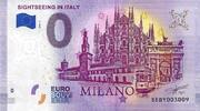 0 Euro 0 Euro biljet Italië 2020 - Sightseeing in Italy Milano -