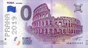 0 Euro 0 Euro biljet Italië 2019 - Roma Colosseo Praha2019 -