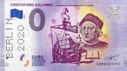 0 Euro 0 Euro biljet Italië 2019 - Cristoforo Colombo Berlin2020 -