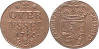 Duit Overijssel Duit 1766 -