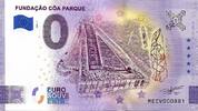 0 Euro 0 Euro biljet Portugal 2020 - Fundacao Coa Parque -