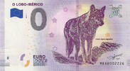 0 Euro 0 Euro Biljet Portugal 2018 - O Lobo-Ibérico -