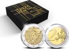 2 Euro Herdenkingsmunten 2 Euro Erasmus Programma 2 Euro 2022 herdenkingsmunt Proof -
