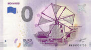 0 Euro 0 Euro Biljet Portugal 2018 - Moinhos -