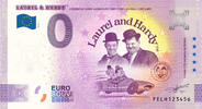 0 Euro 0 Euro biljet Malta 2024 - Laurel & Hardy - Racecar -