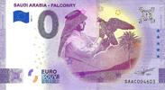 0 Euro 0 Euro biljet Saudi-Arabië 2021 - Falconry -