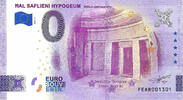 0 Euro 0 Euro biljet Malta 2022 - Hal Saflieni Hypogeum ANNIVERSARY -
