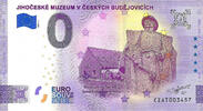 0 Euro 0 Euro biljet Tsjechië 2021 - Jihoceske Muzeum V Ceskych Budejovicich -