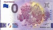 0 Euro 0 Euro biljet Portugal 2022 - Feliz Páscoa -