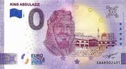 0 Euro 0 Euro biljet Saudi-Arabië 2022 - King Abdulaziz -