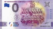 0 Euro 0 Euro biljet Portugal 2021 - 60 Anniversario Campeoes Benfica -