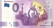 0 Euro 0 Euro biljet Portugal 2024-2 Campeoes Europeus -