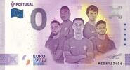 0 Euro 0 Euro biljet Portugal 2024-1 Football -