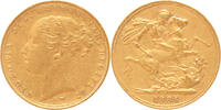  Great Britain Sovereign 1885 unz