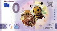 0 Euro 0 Euro biljet Malta 2024 - #Savethebees KLEUR -