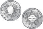 Zilveren Herdenkingsmunten 5 euro De Nederlandsche Bank 5 euro 2014 herdenkingsmunt verzilverd UNC -