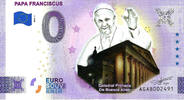 0 Euro 0 Euro biljet Argentinië 2022 - Papa Franciscus KLEUR -
