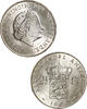 2 1/2 Gulden 2 1/2 Gulden Juliana zilver Nederlandse Antillen jaar 1964 -