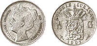 1/10 Gulden 1/10 Gulden Curacao 1901 kwaliteit -