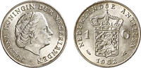1 Gulden 1 Gulden Juliana zilver Nederlandse Antillen jaar 1970 -