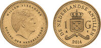 1 Gulden 1 Gulden Willem-Alexander abs Nederlandse Antillen jaar 2014 -