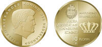 10 Florin 10 Florin 2013 Verwelkoming nieuwe koning Aruba -