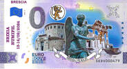 0 Euro 0 Euro biljet Italië 2024 - Brescia KLEUR -