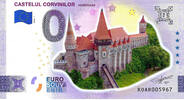 0 Euro 0 Euro biljet Roemenië 2023 - Castelul Corvinilor KLEUR -