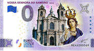 0 Euro 0 Euro biljet Portugal 2023 - Nossa Senhora do Sameiro KLEUR -