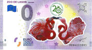 0 Euro 0 Euro biljet Portugal 2020 - Zoo de Lagos KLEUR -