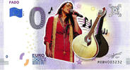 0 Euro 0 Euro biljet Portugal 2019 - Fado KLEUR -