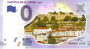 0 Euro 0 Euro biljet Portugal 2018 - Castelo de S. Jorge Lisboa KLEUR -