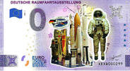 0 Euro 0 Euro biljet Duitsland 2023 - Deutsche Raumfahrtausstellung KLEUR -