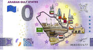 0 Euro 0 Euro biljet VAE 2022 - Arabian Gulf States KLEUR -