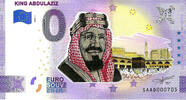 0 Euro 0 Euro biljet Saudi-Arabië 2022 - King Abdulaziz KLEUR -