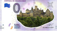 0 Euro 0 Euro biljet Luxemburg 2019 - Château de Bourscheid KLEUR -