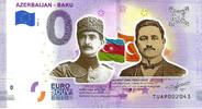0 Euro 0 Euro biljet Azerbaijan 2019 - Baku KLEUR -