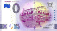 0 Euro 0 Euro biljet Italië 2024 - Venezia Ponte di Rialto -