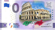 0 Euro 0 Euro biljet Italië 2024 - Roma Colosseo KLEUR -