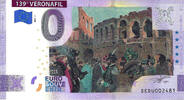 0 Euro 0 Euro biljet Italië 2021 - 139 Veronafil KLEUR -