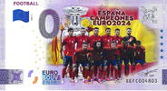 0 Euro 0 Euro biljet Italië 2024 - Football Espana Campeones Euro 2024 II KLEUR -