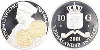 10 Gulden 10 Gulden 2001 Cosimo Il Vecchio Fiorino d'oro Nederlandse Antillen -