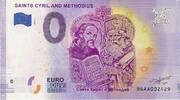 0 Euro 0 Euro biljet Bulgarije 2019 - Saints Cyril and Methodius -