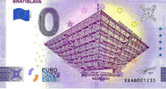 0 Euro 0 Euro biljet Slowakije 2023 - Bratislava -