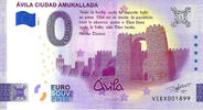 0 Euro 0 Euro biljet Spanje 2024 - Ávila Ciudad Amurallada -
