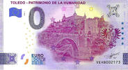 0 Euro 0 Euro biljet Spanje 2024 - Toledo Patrimonio de la Humanidad -