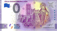 0 Euro 0 Euro biljet Spanje 2022 - Ávila Ciudad Amurallada -