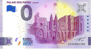 0 Euro 0 Euro biljet Frankrijk 2024 - Palais des Papes -