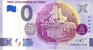 0 Euro 0 Euro biljet Frankrijk 2024 - Parc Zoologique de Paris -