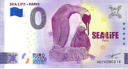 0 Euro 0 Euro biljet Frankrijk 2023 - Sea Life Paris III -